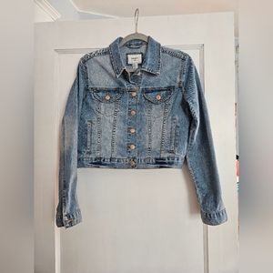Forever 21 Cropped Denim Jacket